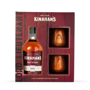 KINAHANS KASC PROJECT (B) IRISH WHISKEY в подарочной упаковке с деревянными чарками 0,7