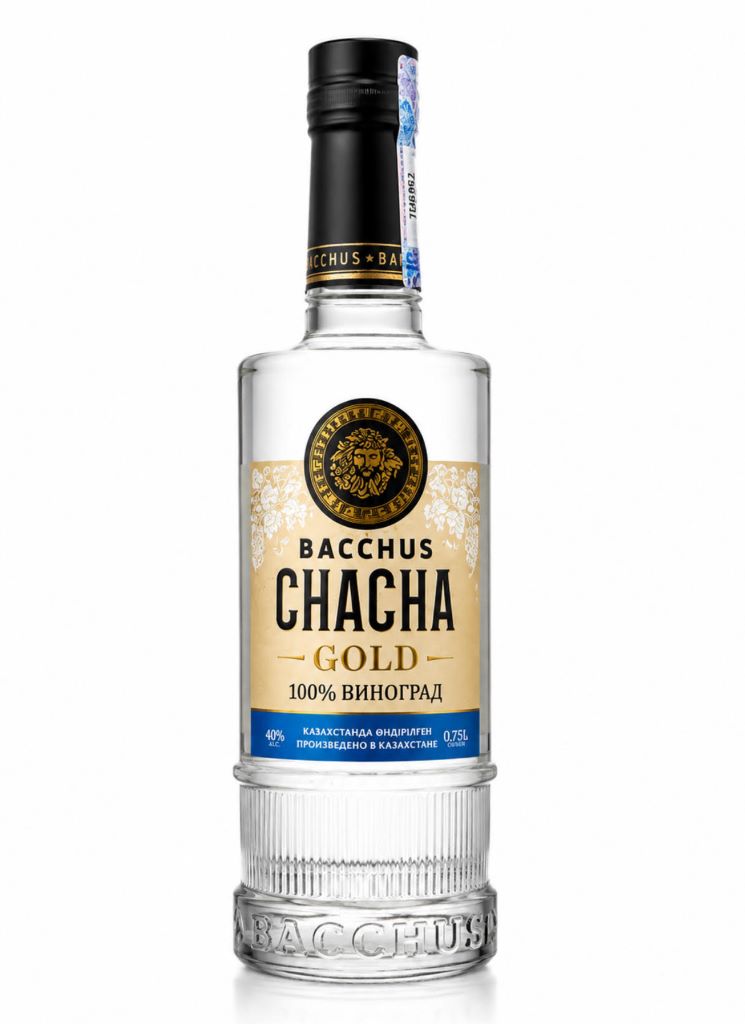 Bacchus CHACHA Gold бренди 0,375 НОВЫЙ ДИЗАЙН