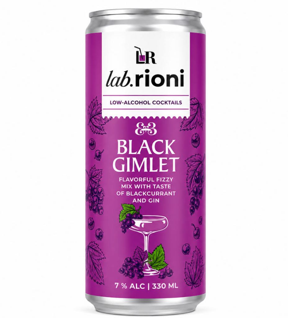 Коктейль Black Gimlet Lab.Rioni 0,33 Ж/Б