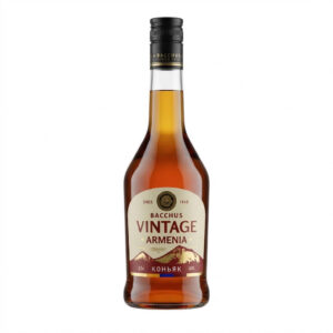 Bacchus Vintage Armenia коньяк трехлетний 0,5