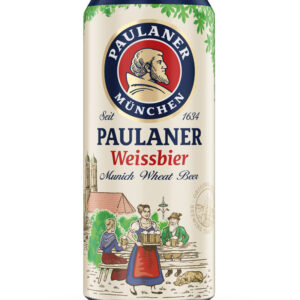 Пиво Paulaner Hefe-weissbier Naturtrub 0,5л сап 5.5% НОВ
