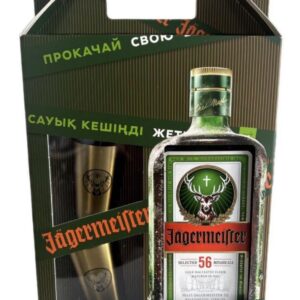 Ликер Jagermeister ПУ 0,7л с 2 шотами
