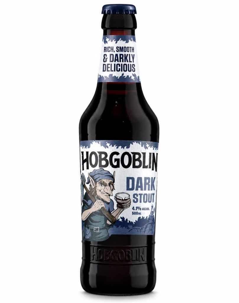 Пиво Wychwood Hobgoblin Stout темное фильтрованное 0.5 стекло 4,1%