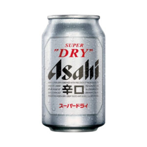 Пиво ASAHI SUPER DRY светлое фильтрованное 0.33 ж/б 5.2%