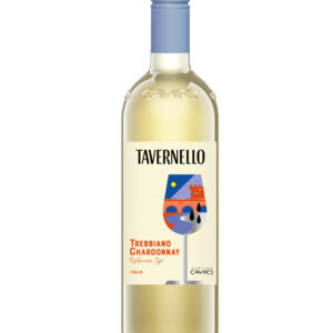 Вино Tavernello0,75л Trebbiano Chardonnay Rubicone Emilia бел