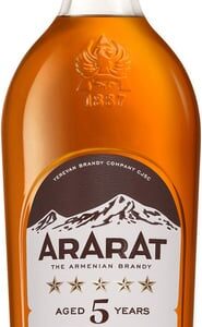 Коньяк Арарат 0,5л 5зв