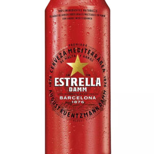 Пиво Estrella Damm 0.5 ж/б