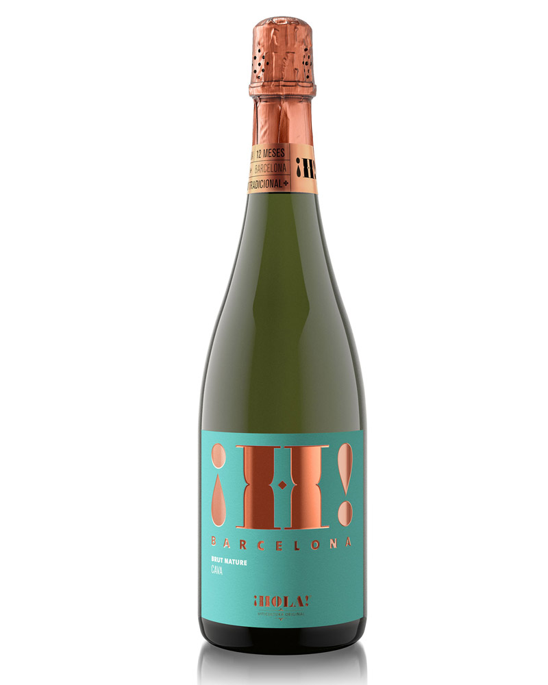 Вино HOLA CAVA BARCELONA Organic Brut бел.сух 0,75