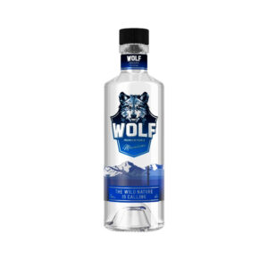Водка Wolf Premium Mountain 0.45 новый