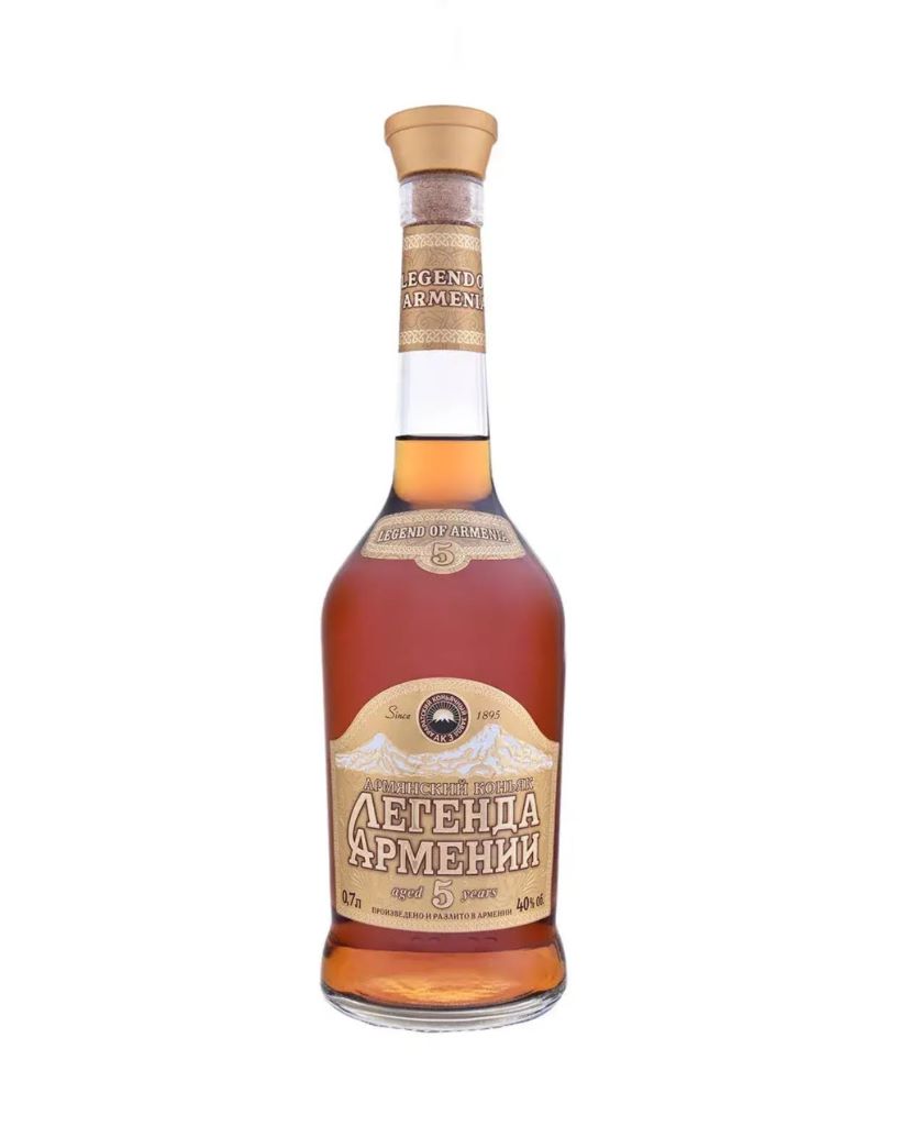 Коньяк Легенда Армении 5 лет 0.7л новый