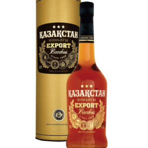 Экспорт Казахстан  коньяк (в тубусе) 0,5