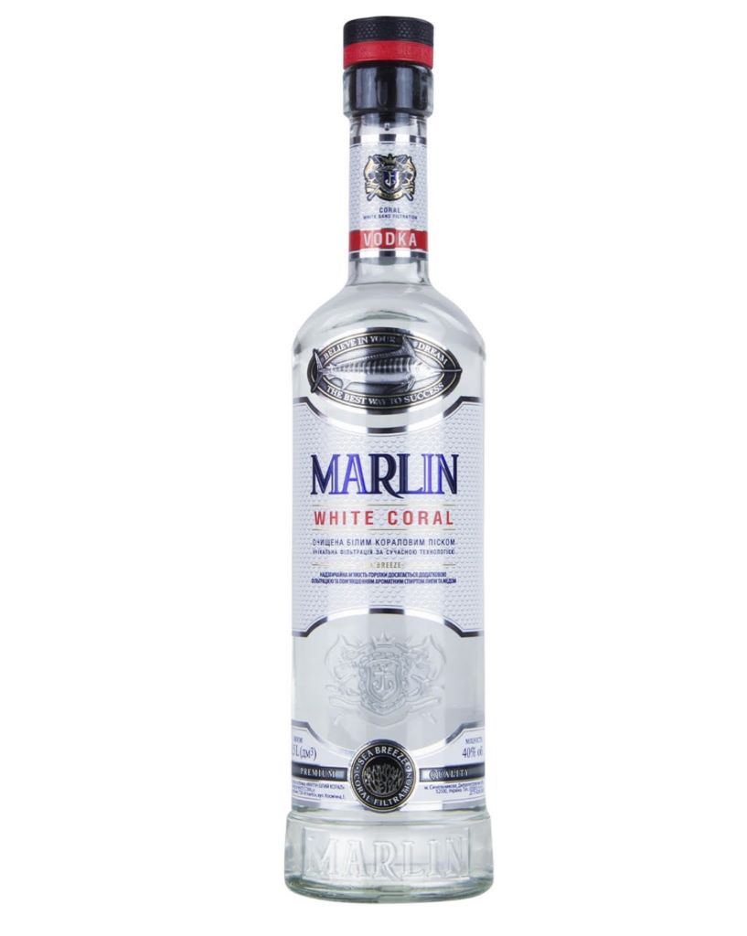 Марлин Белый Коралл (Marlin White Coral) водка особая 0,7
