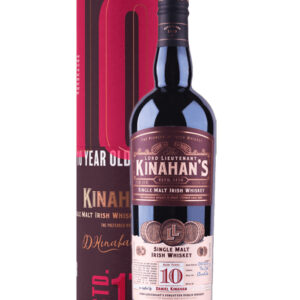 KINAHANS SINGLE MALT 10 YEAR OLD IRISH WHISKEY 46% ABV 0,7 в тубусе