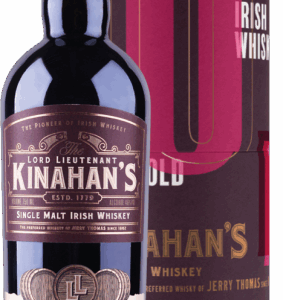 KINAHANS SINGLE MALT 10 YEAR OLD IRISH WHISKEY 46% ABV 0,7 в тубусе
