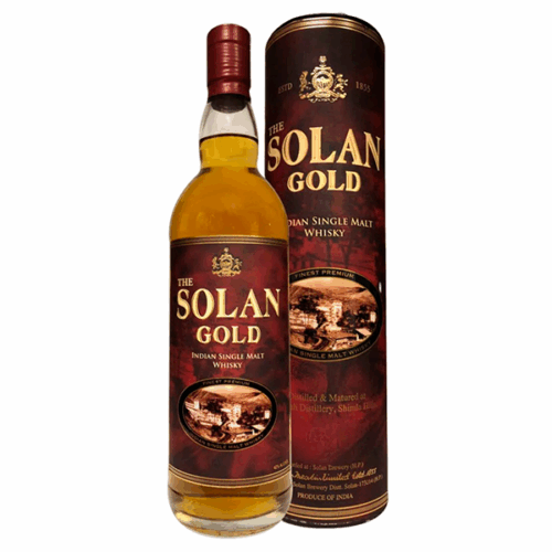 Виски Solan Gold Indian Single Malt 42.8% (0.75L)