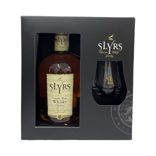 Виски Slyrs Single Malt Classic 43% + 1 Glass (0.7L)