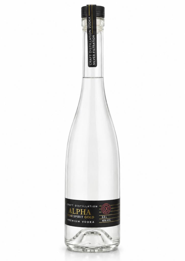 Водка Alpha Star Spirit Gold 40% (0.5L)