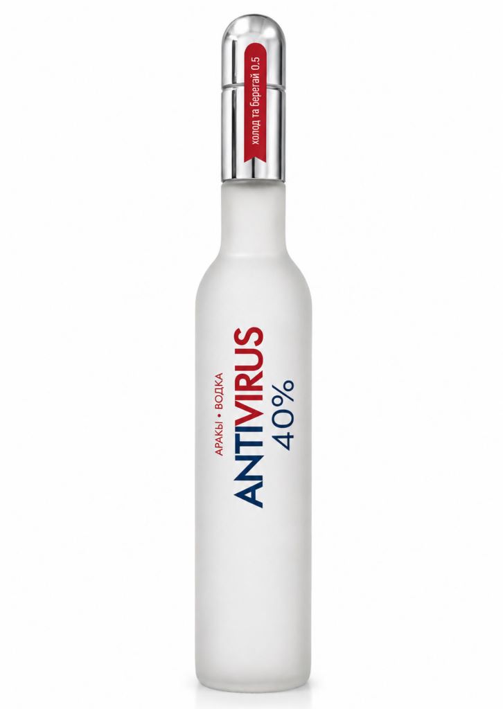 Водка Antivirus 40% (0,48L)