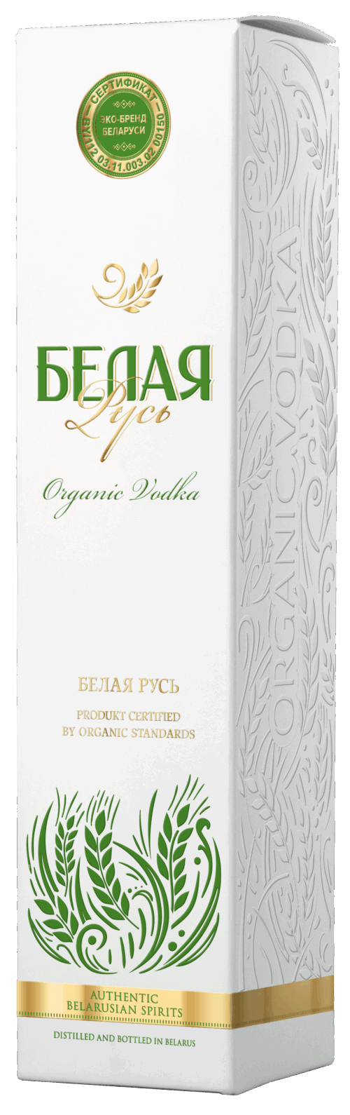 Водка Белая Русь 40% in Box (0,7L)