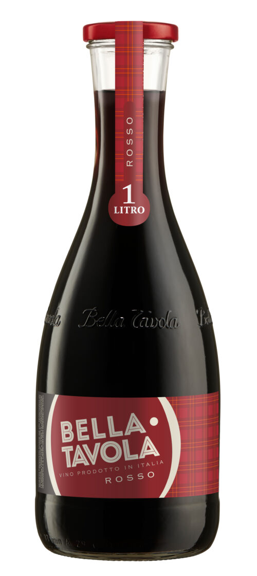 Вино  Bella Tavola Rosso 12% (1L)