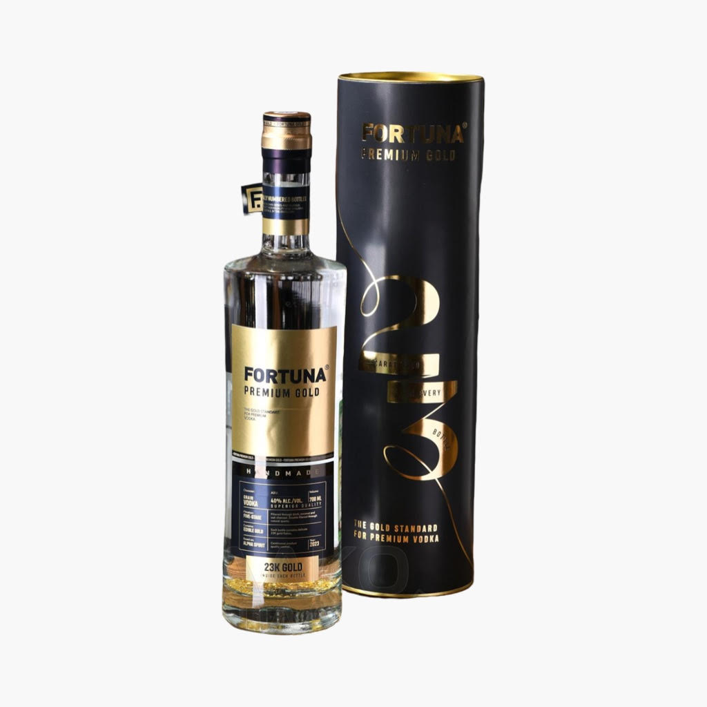 Водка Fortuna Premium Gold 40% in Tube (0.7L)