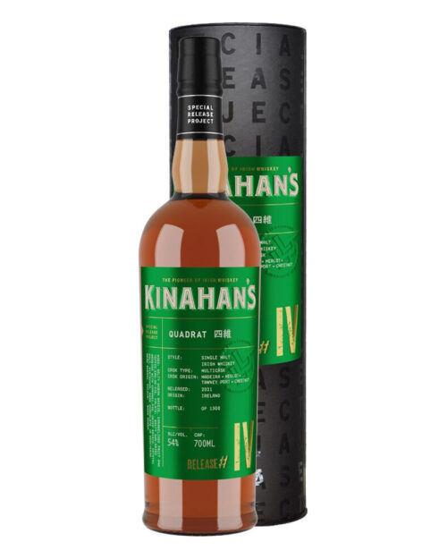 Виски Kinahan's № 04 Quadrat Cask 54% in Tube (0,7L)
