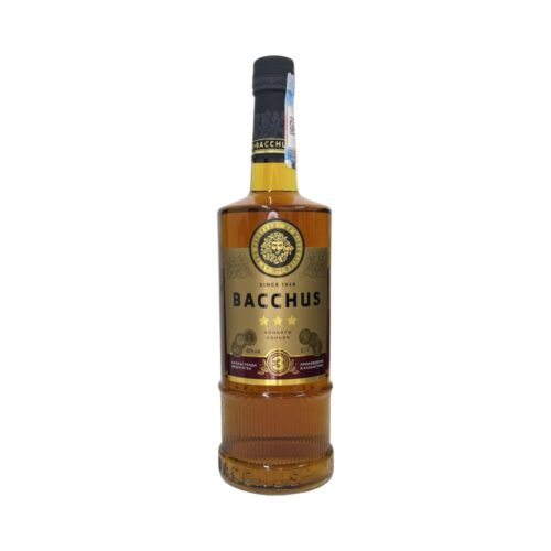 Коньяк Bacchus 3*** 40% (0,5L)