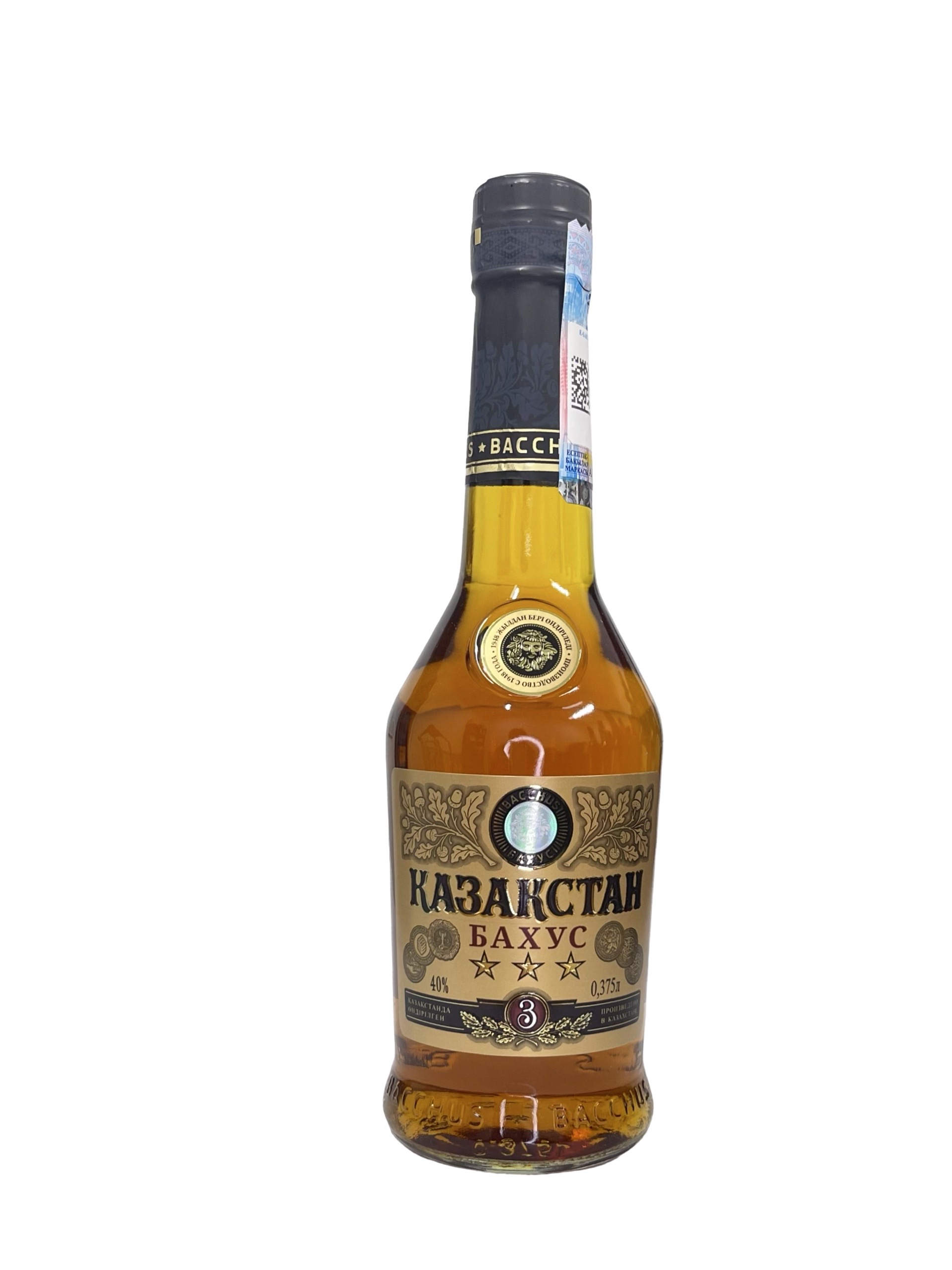 Коньяк Bacchus 3 Y.O. 40% (0,375L)