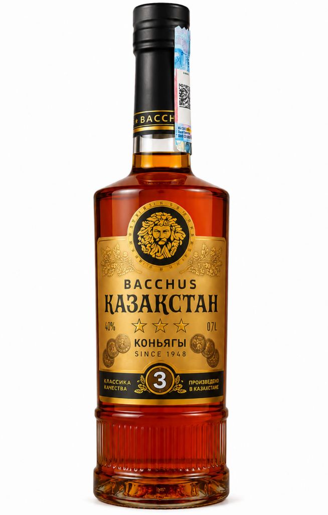 Коньяк Bacchus 3 Y.O. 40% (0,7L)