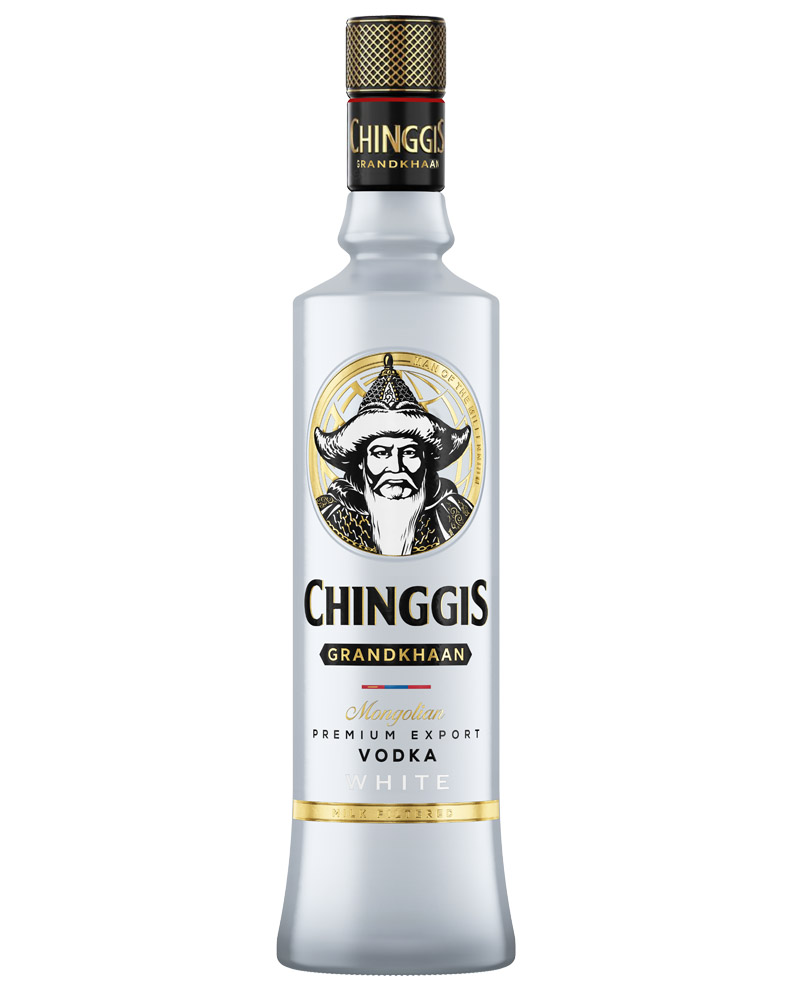 Водка Chinggis Grandkhaan White 39% (0.5L)