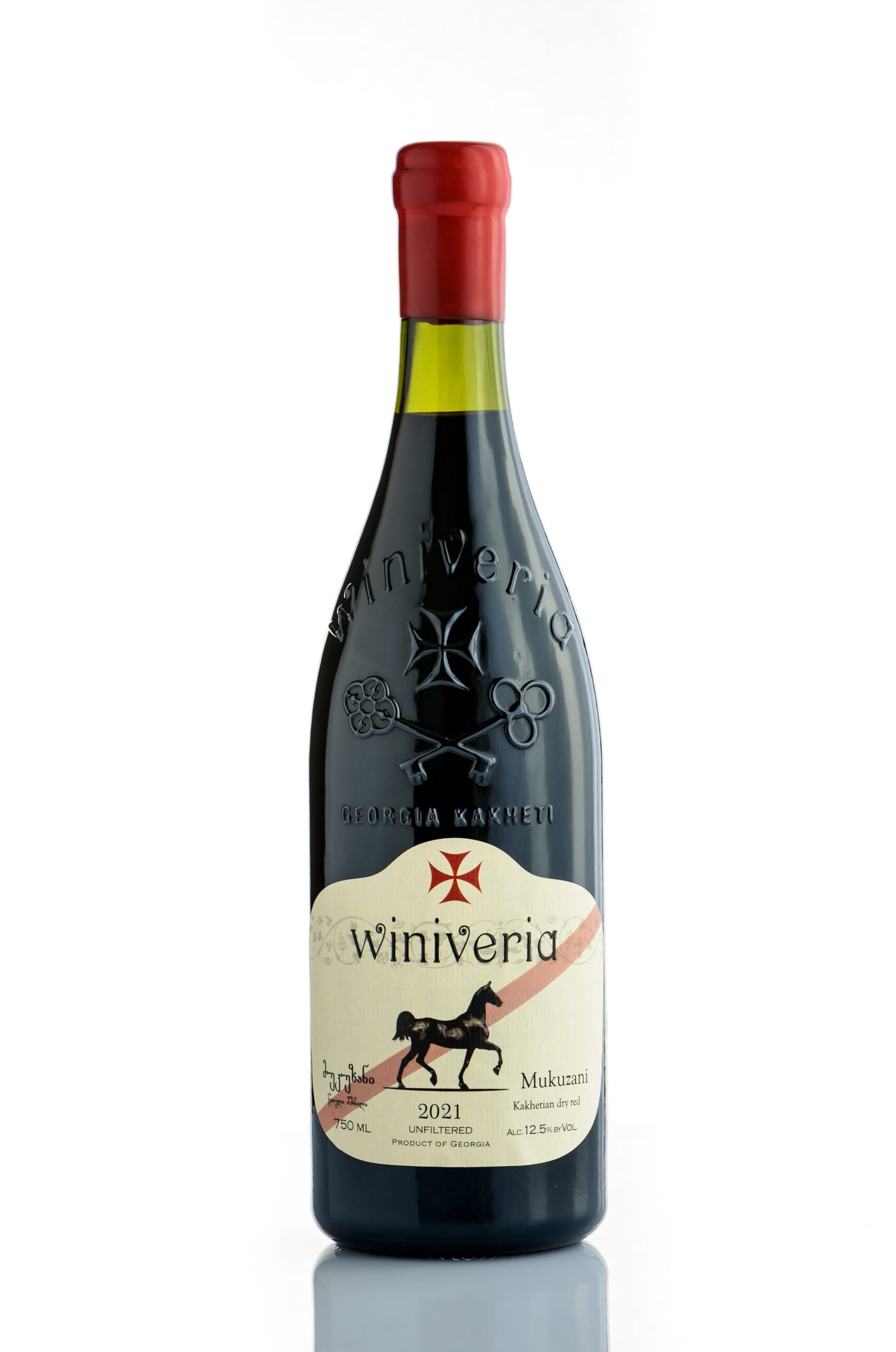 Вино Winiveria Mukuzani Red Dry 13% (0.75L)