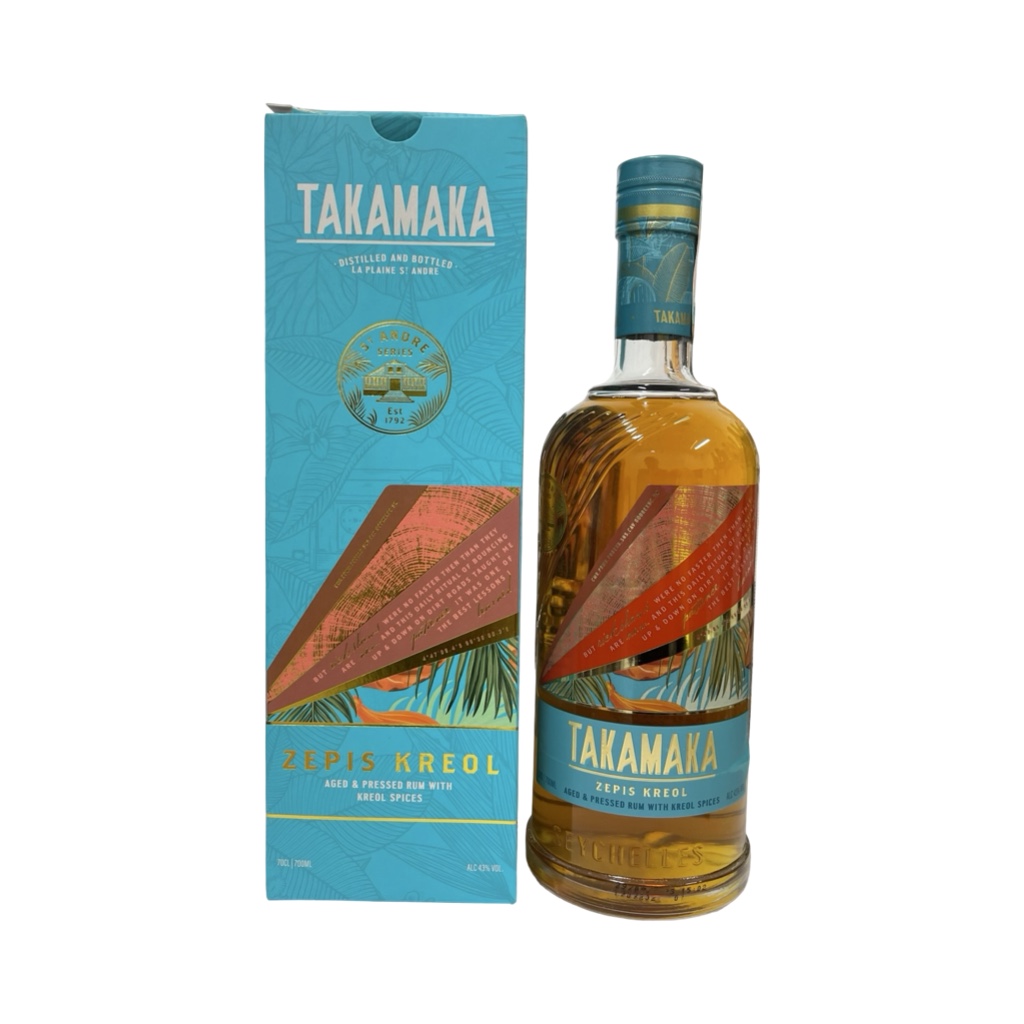 Ром Takamaka Zepis Kreol Rum 43% in Box (0.7L)