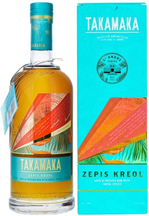 Ром Takamaka Zepis Kreol Rum 43% in Box (0.7L)