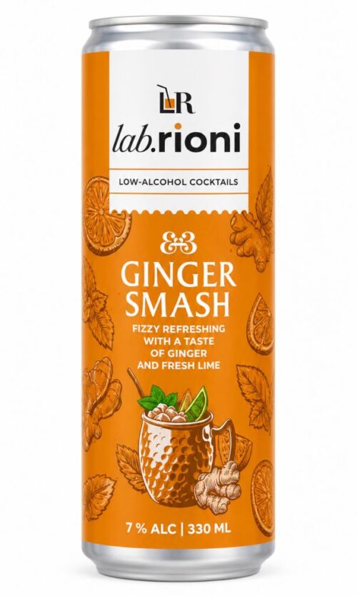 Коктейль Lab.rioni Ginger Smash 7% (0.33L)