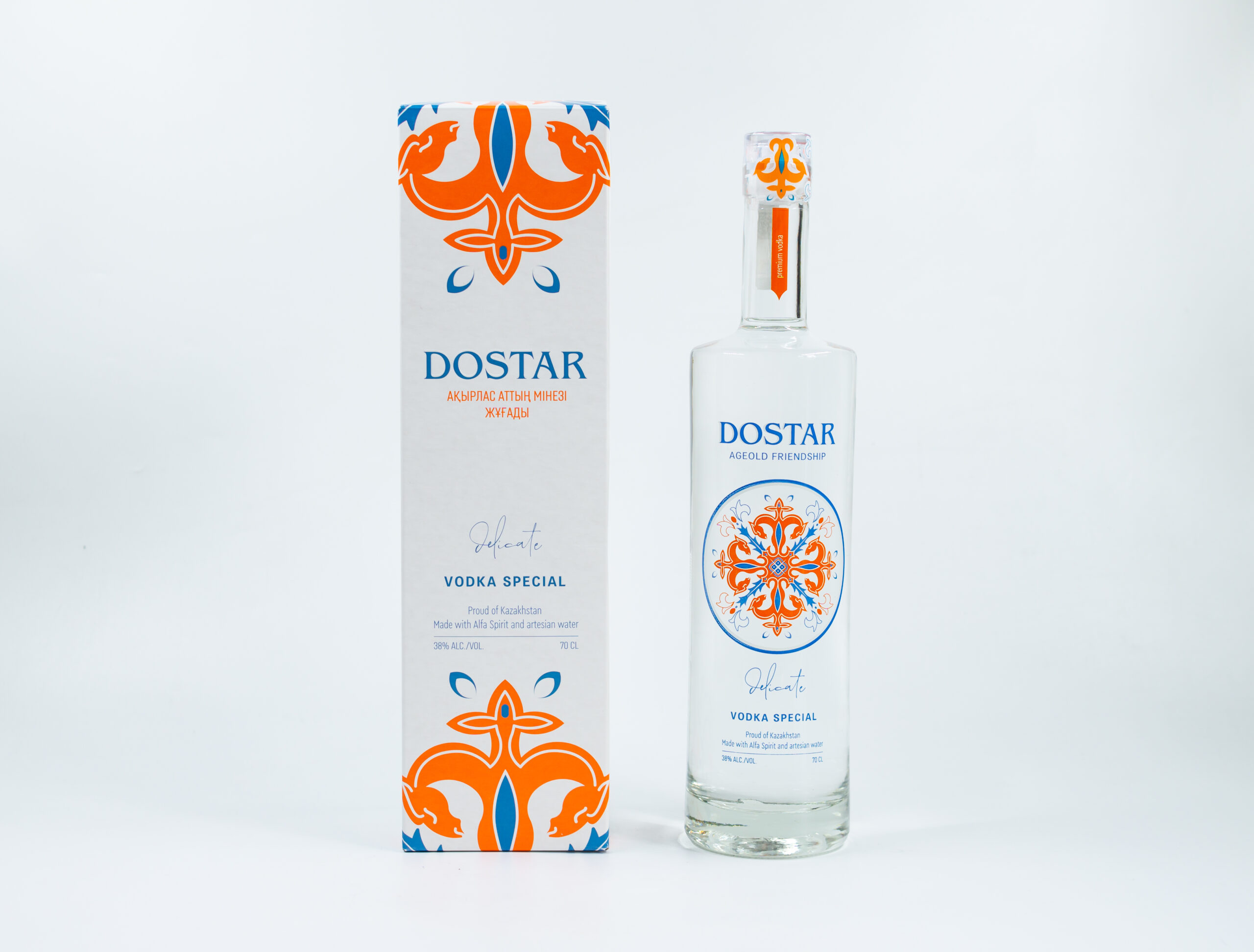 Водка Dostar Delicate 40% (0,7L)