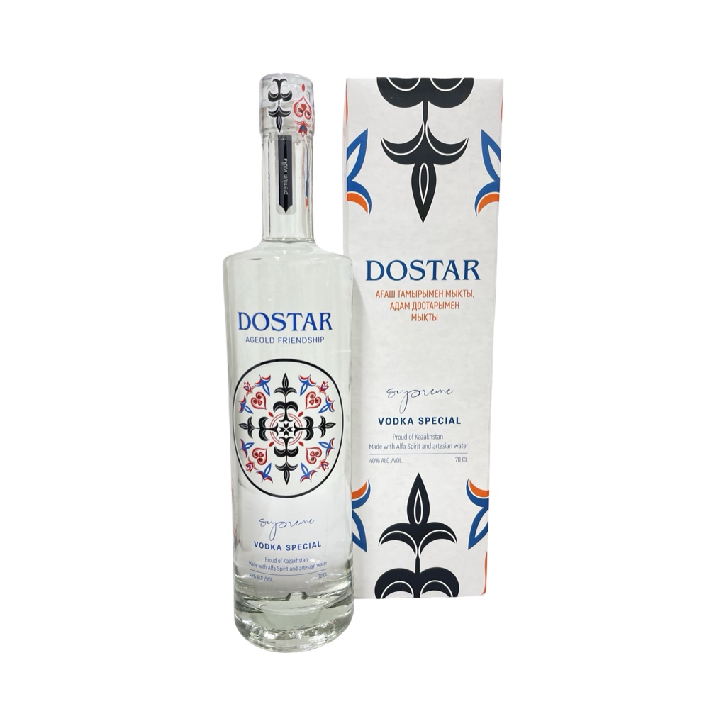 Водка Dostar Supreme 40% in Box (0.7L)
