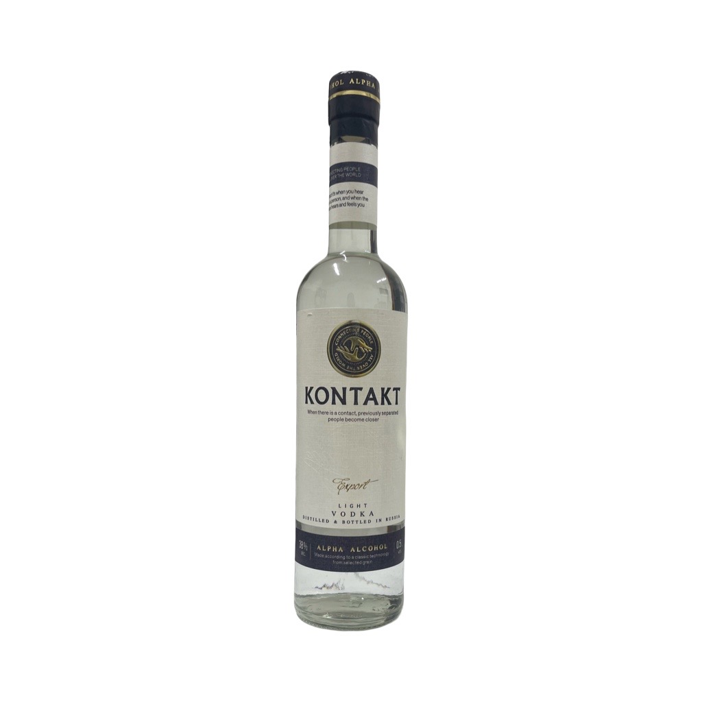 Водка Kontakt Light 38% (0.5L)