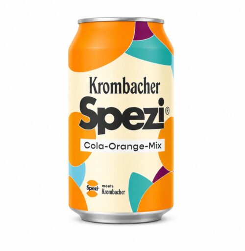 Spezi Krombacher, Cola-Orange-Mix, in can (0.33L)