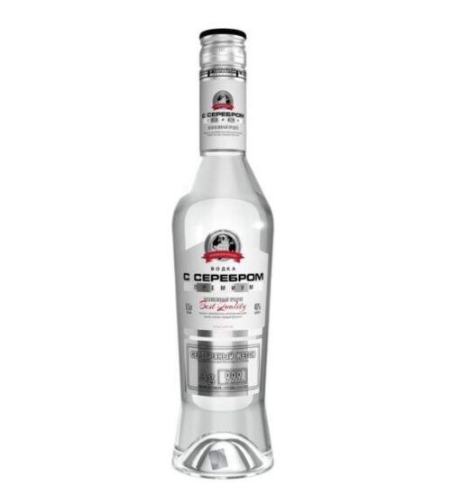 Водка C Серебром Premium 38% (1L)