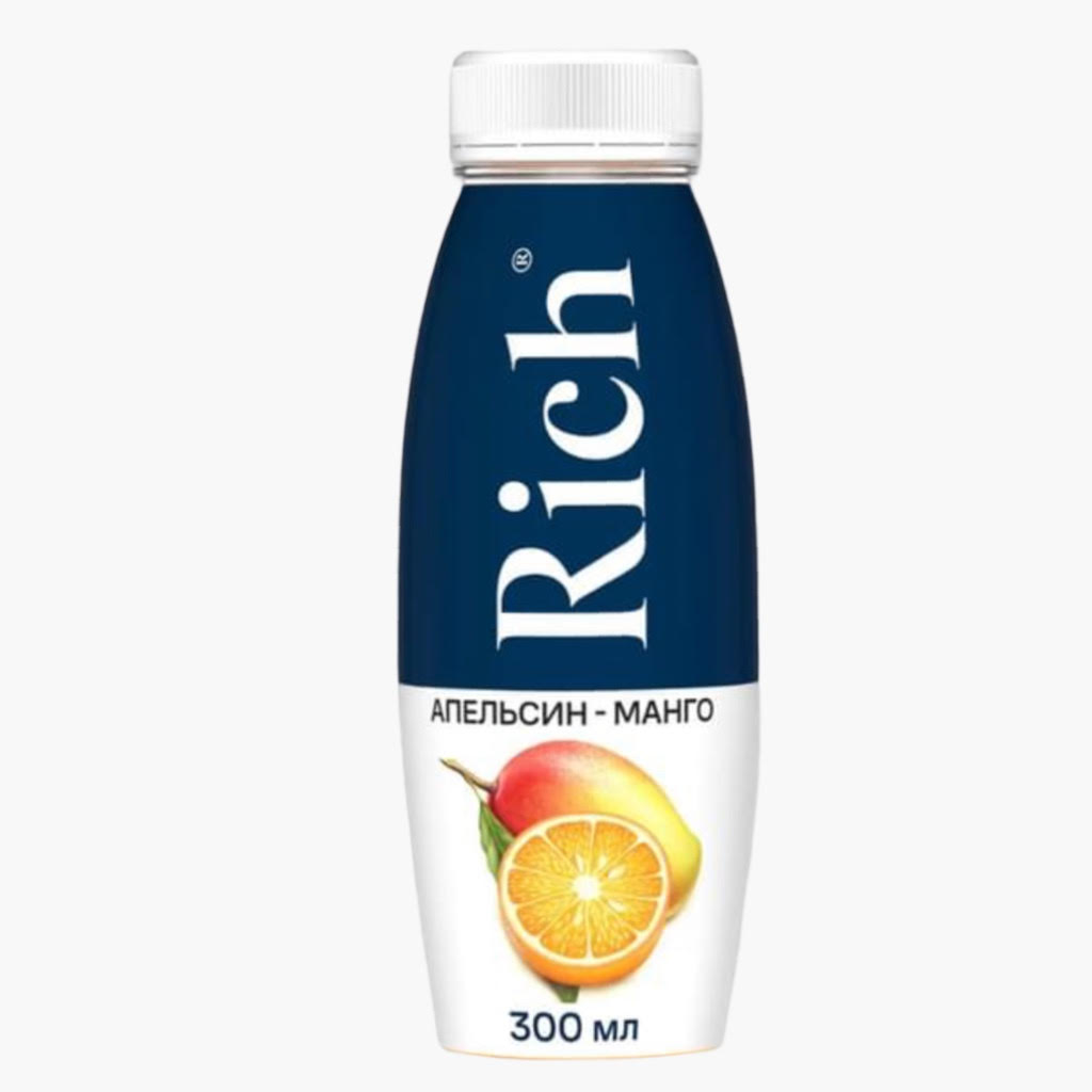Нектар Rich Orange-Mango, pet (0,3L)