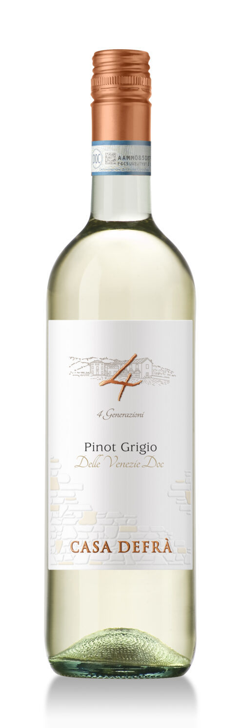 Вино Casa Defra, Pinot Grigio, Delle Venezie IGT 12% (0,75L)