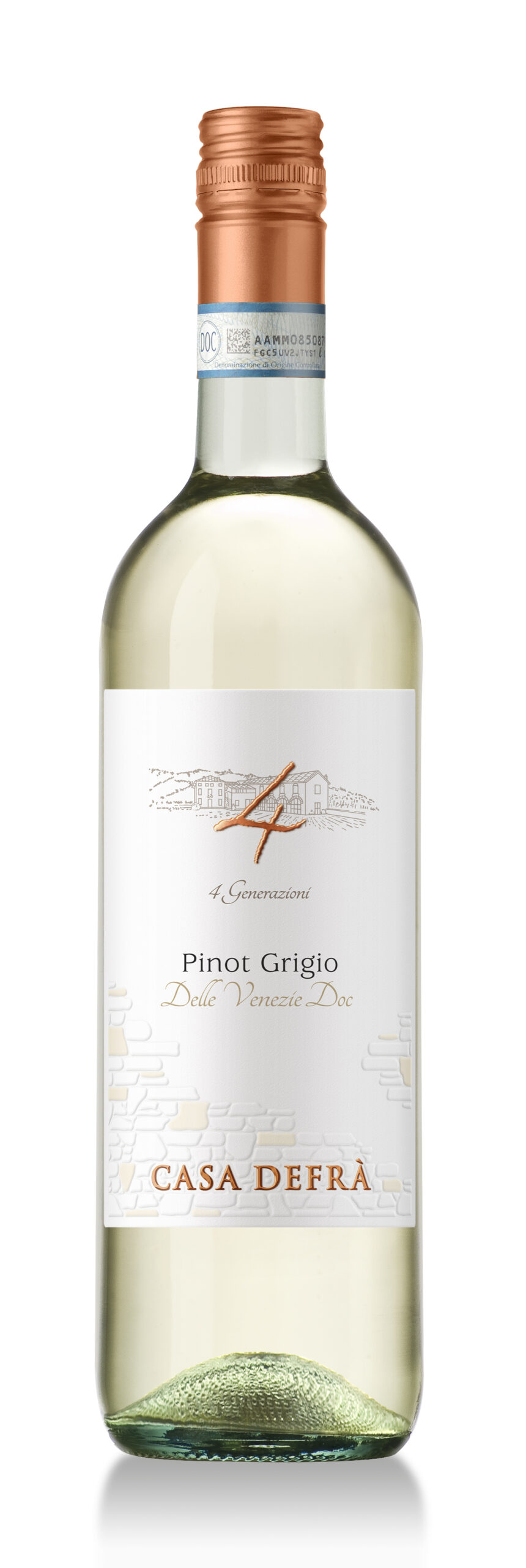 Вино Casa Defra, Pinot Grigio, Delle Venezie IGT 12% (0,75L)