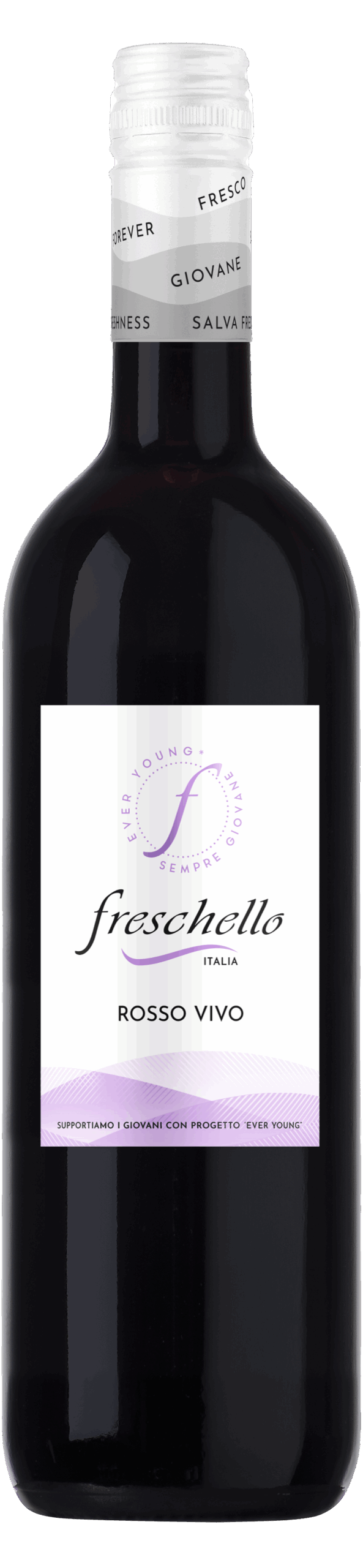 Вино Freschello Rosso 10.5% (0.75L)