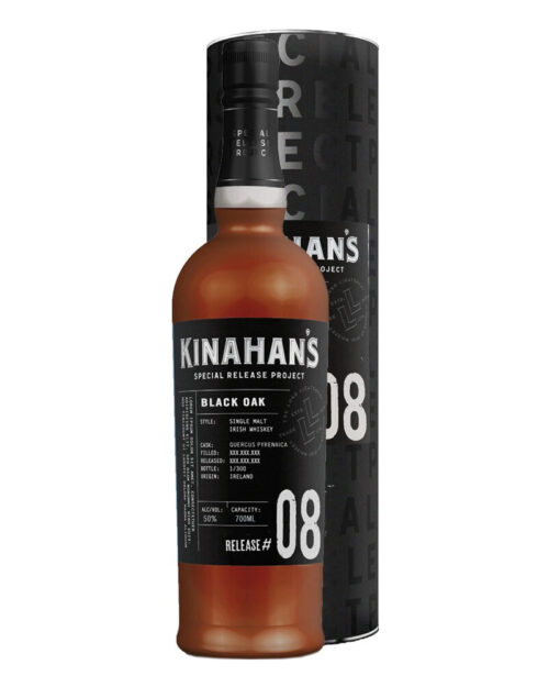 Виски Kinahan's № 08 Black OAK 50% in Tube (0,7L)