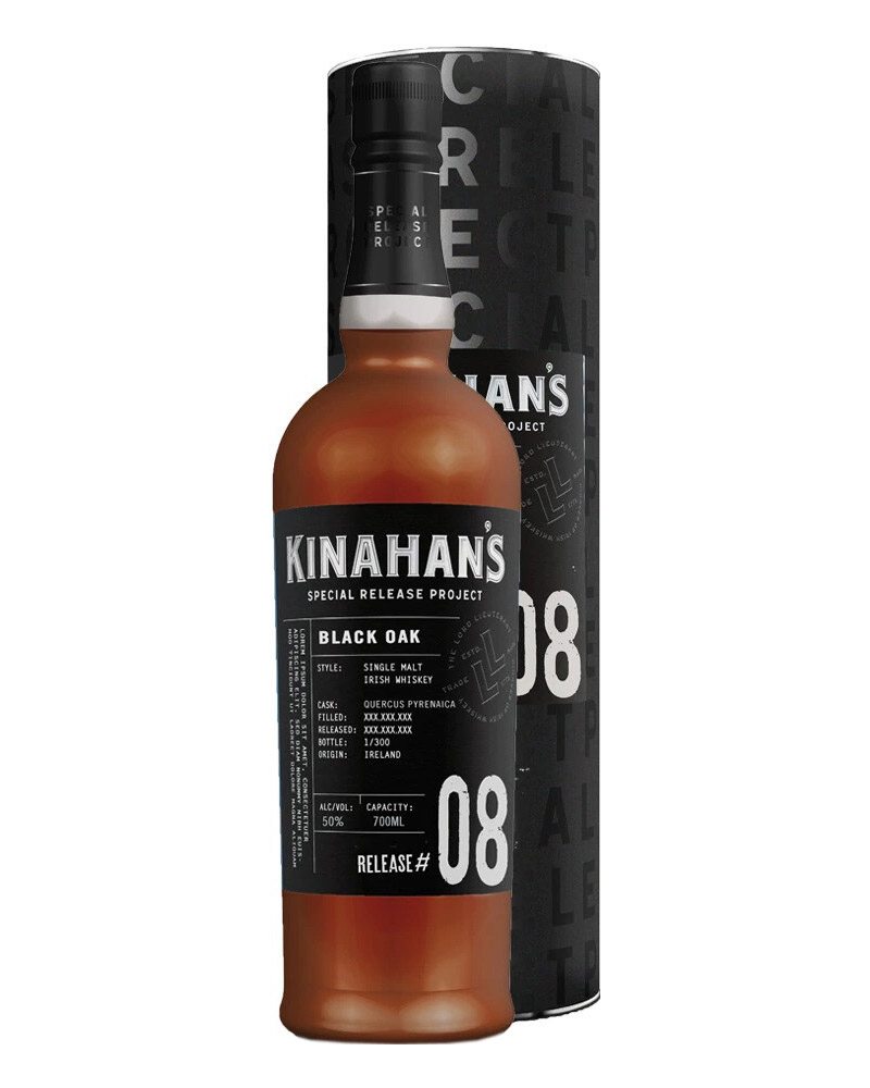 Виски Kinahan's № 08 Black OAK 50% in Tube (0,7L)