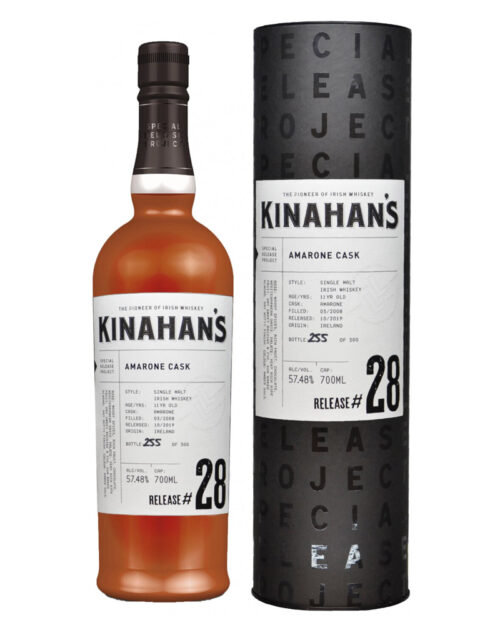 Виски Kinahan's № 28 Amarone Cask 53% in Tube (0,7L)