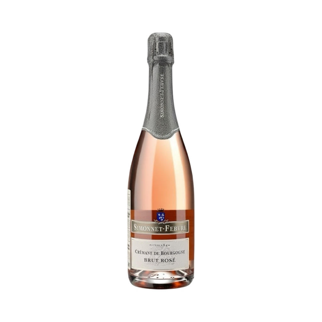 Игристое вино Simonnet-Febvre, Cremant de Bourgogne Brut Rose 12% (0.75L)