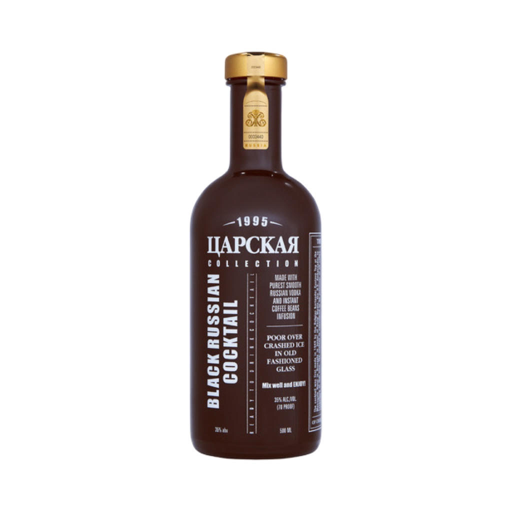 Ликер Царская Collection Black Russian Cocktail,35% (0,5L)