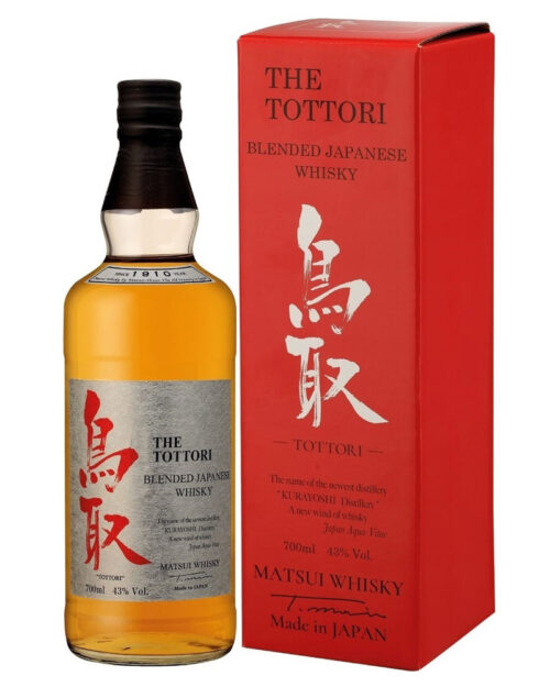 Виски Tottori Barrel Blended Malt 43% in Box (0,7L)