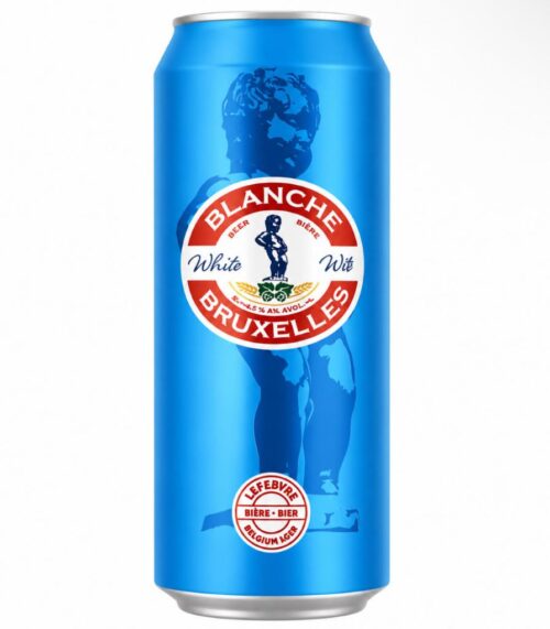 Пиво Blanche de Bruxelles 4,5% (0,5L) Can